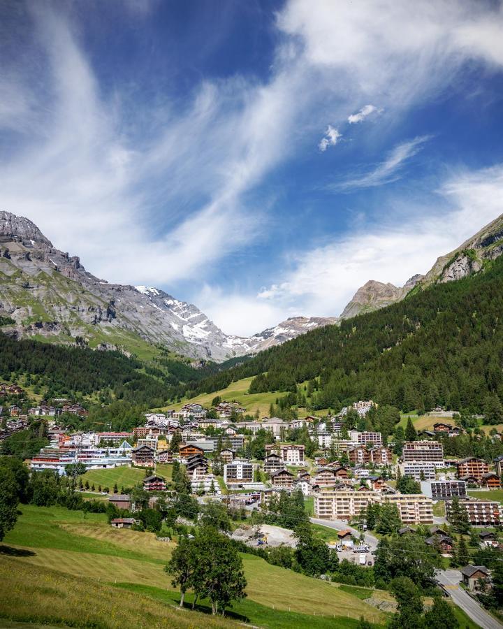 Thermal Hotels & Walliser Alpentherme Leukerbad Ngoại thất bức ảnh